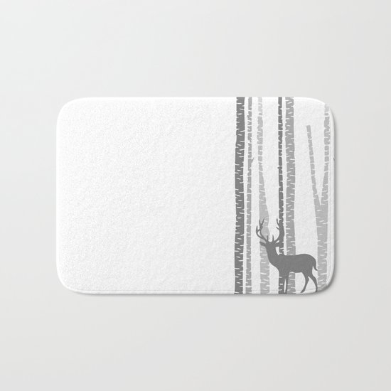 Lonely Deer No. 1 Bath Mat