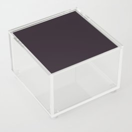 Inky Black Acrylic Box
