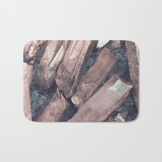 Pink Crystals Bath Mat