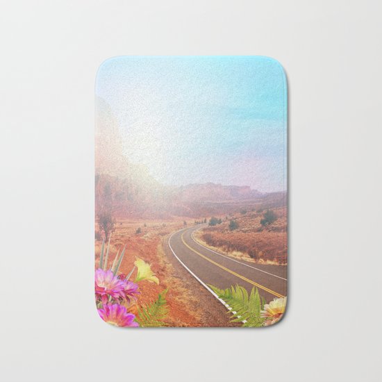 Desert road Bath Mat