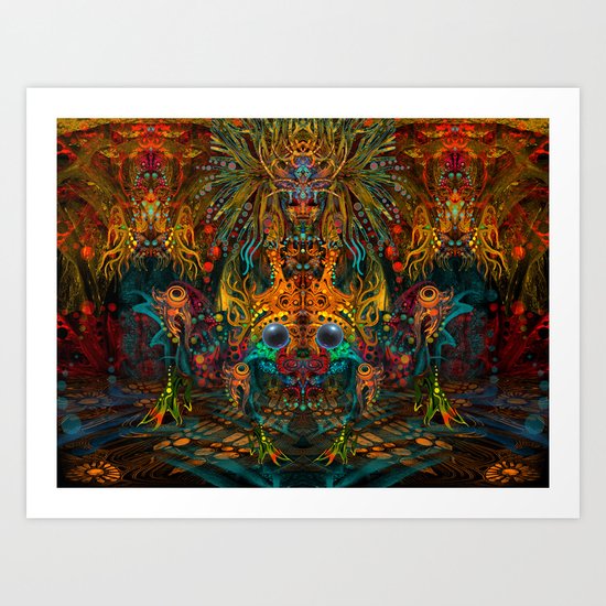 Lemuria Art Print