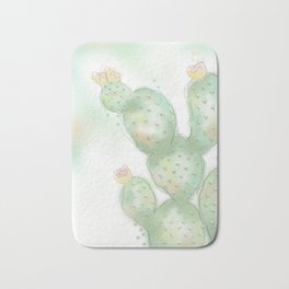 colored prickly pear cactus Bath Mat