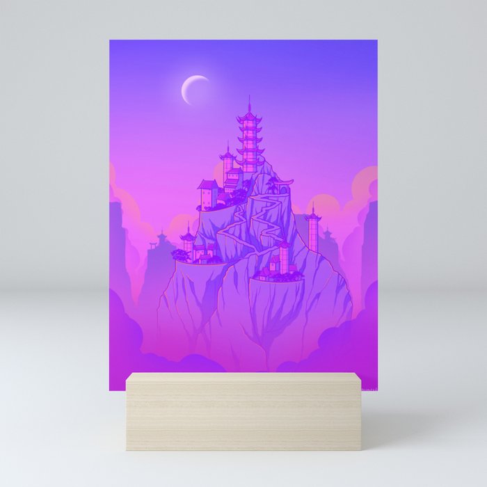 Air Temple Mini Art Print