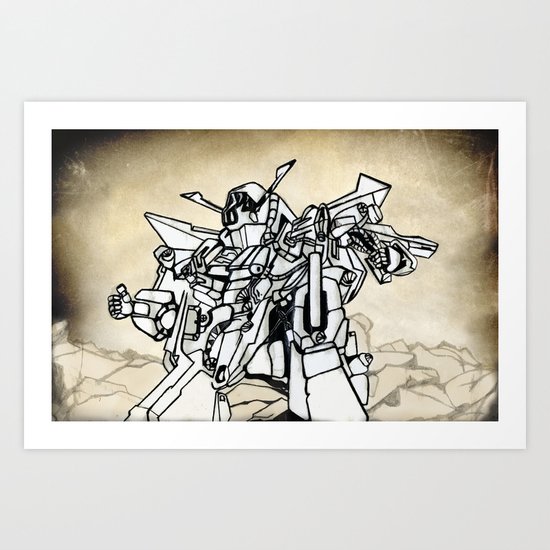 Transformer Art Print