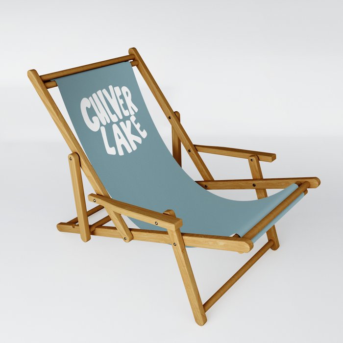 Culver Lake / Dusty Blue Sling Chair