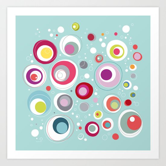 Bubbles Art Print