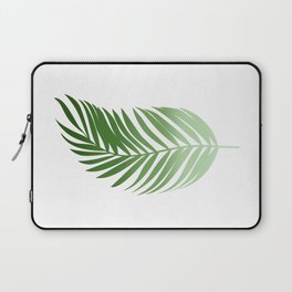 Tropical Palm Leaf - Retro Color Gradient - W10 Laptop Sleeve