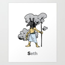 Seth Art Print