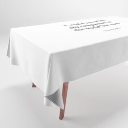 The Tempest - Shakespeare Love Quote Tablecloth