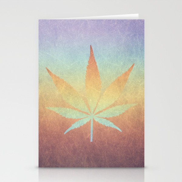 Cannabis sativa Stationery Cards