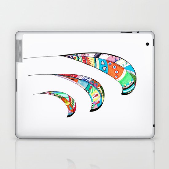 Plumas Laptop & iPad Skin