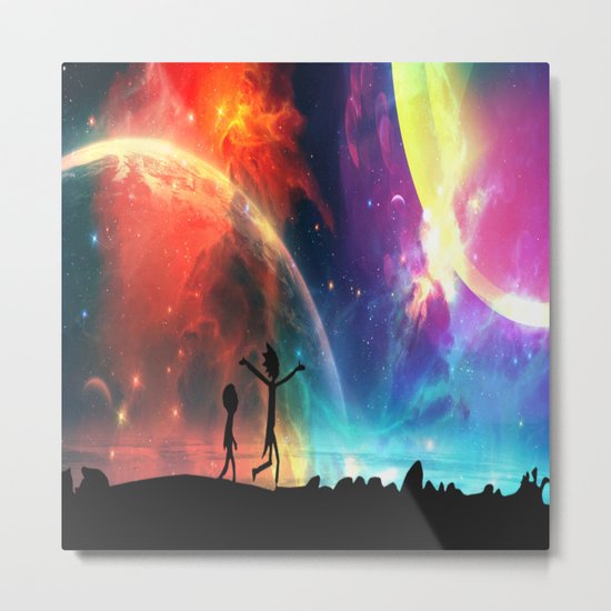 wubba lubba dub dub Metal Print
