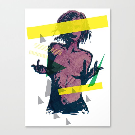 ELECTRO FU2 Canvas Print