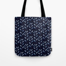 Blue Leaf Tote Bag