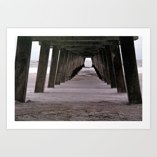 The Square Abyss Art Print