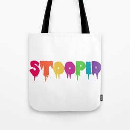 Stoopid Meme Drip Drippy Tote Bag