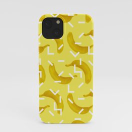 Banana Pattern II iPhone Case