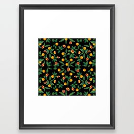 Grapefruits Framed Art Print