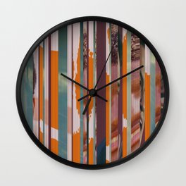 Durand Jameis Jameis Alicia Wall Clock | Digital, Collage, Pop Surrealism, Abstract 