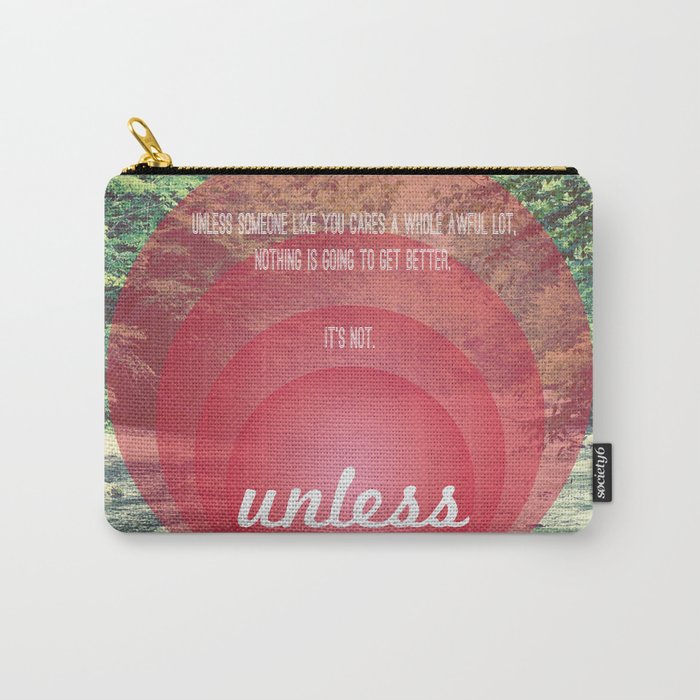 Unless | Red Carry-All Pouch