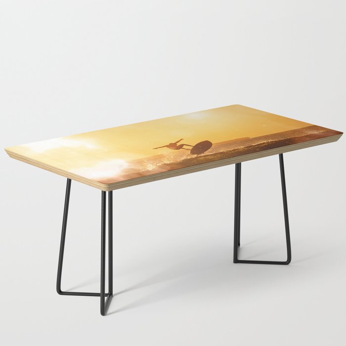 Sunset Surfing Coffee Table