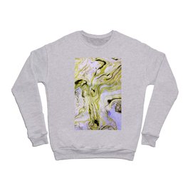 Melting Yellow Crewneck Sweatshirt