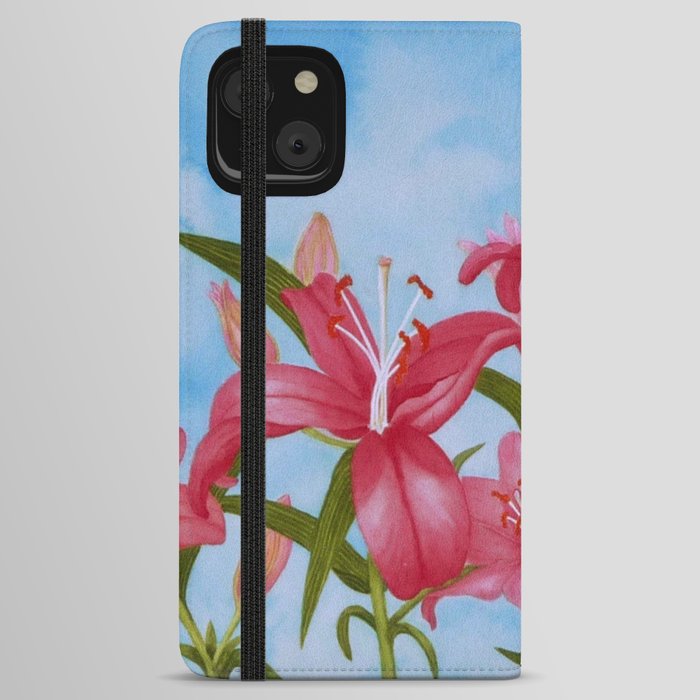 Asiatic Lillies iPhone Wallet Case