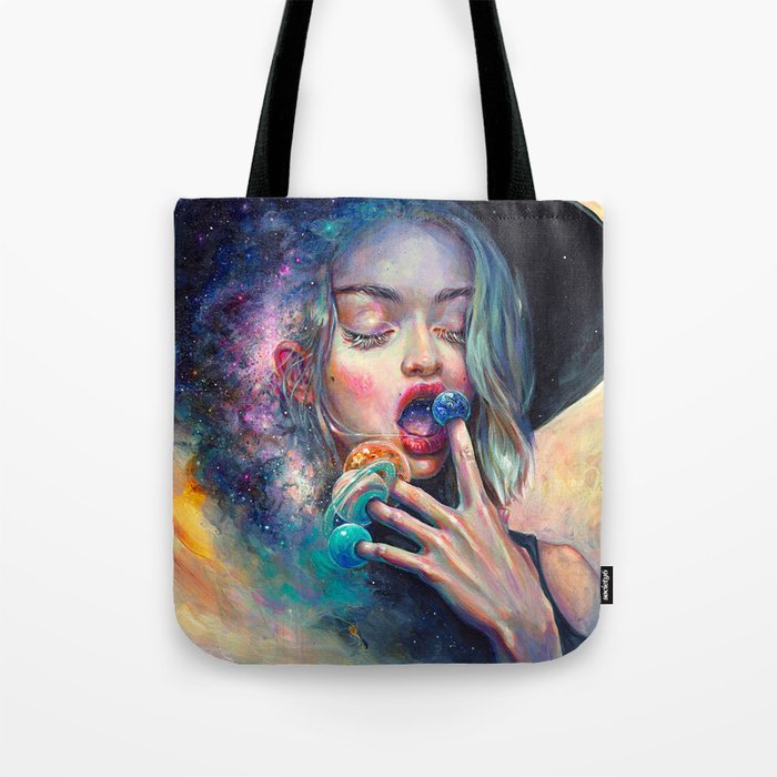 BLACK HOLE IN THE MILKY WAY Tote Bag