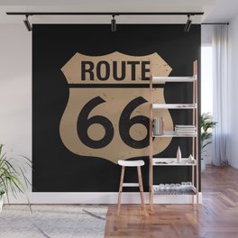 Route 66 Wall Mural