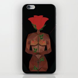 naked rose iPhone Skin