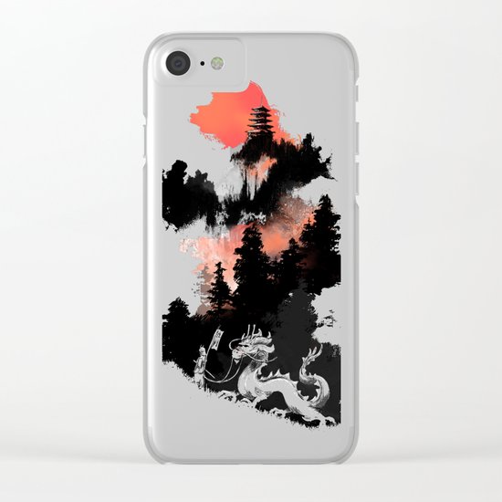 A samurai's life Clear iPhone Case