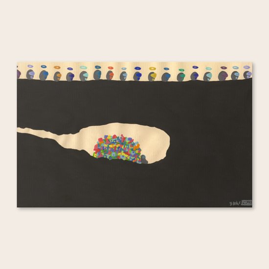 Caches Canvas Print