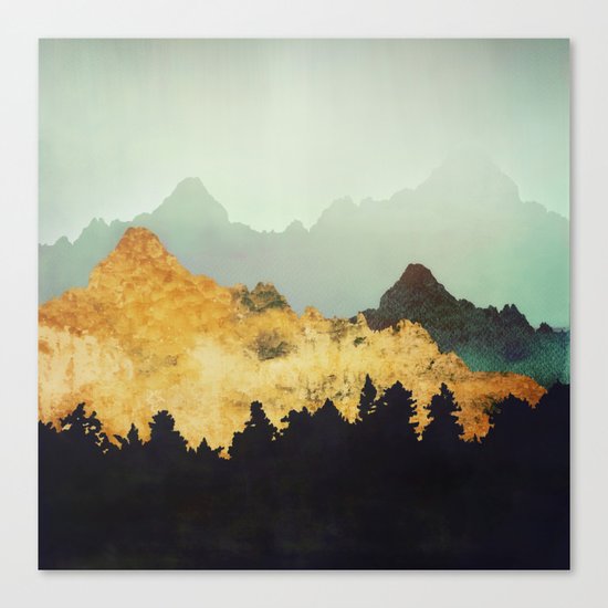 Patina Hills Canvas Print