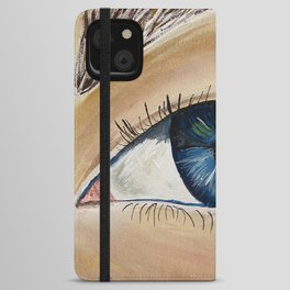 EYE FOR AN I iPhone Wallet Case