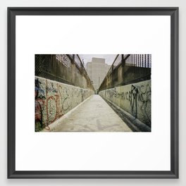 bridge street Framed Art Print
