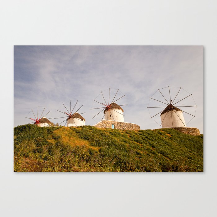 Windmills Canvas Print