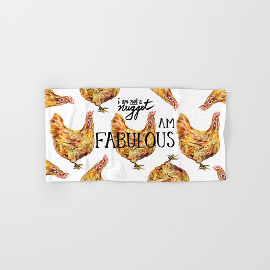 I AM FABULOUS Hand & Bath Towel