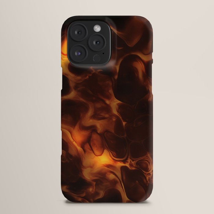 Dark Coffee Tortoiseshell Turtle Pattern