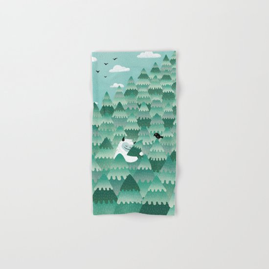Tree Hugger (Spring & Summer version) Hand & Bath Towel