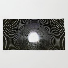 Tunnel to the Other Side in I Art Beach Towel