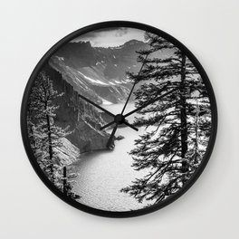 Forest Lake Retreat - Crater Lake Wall Clock