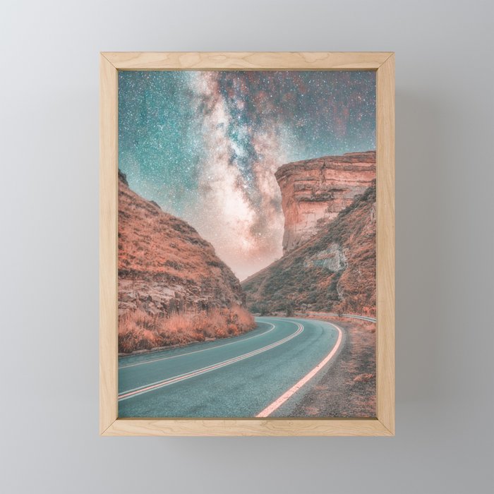 Mojave Desert California Framed Mini Art Print