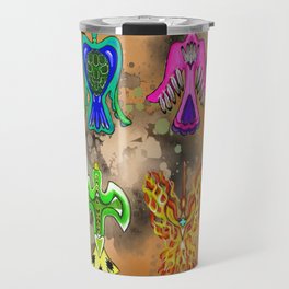 Native American Waterbirds "Of All Color" Travel Mug