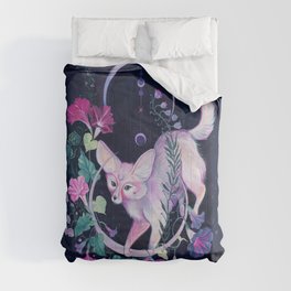 Cosmic Fox Comforter