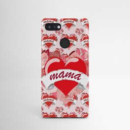 Spanish Mama Love Heart Valentine  Android Case