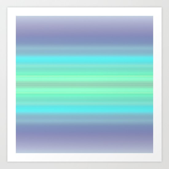 Just Some Colors Art Print