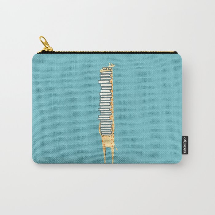 A Book Lover (blue) Carry-All Pouch