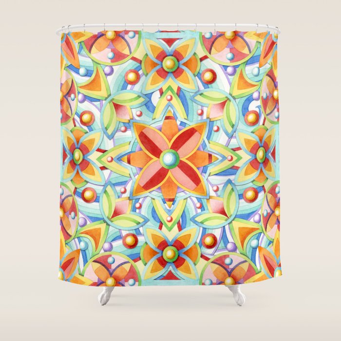 Suzani Shower Curtain