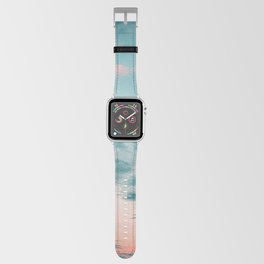 A Sweet Sky | Pink and Blue | Clouds | Nature Photography Apple Watch Band