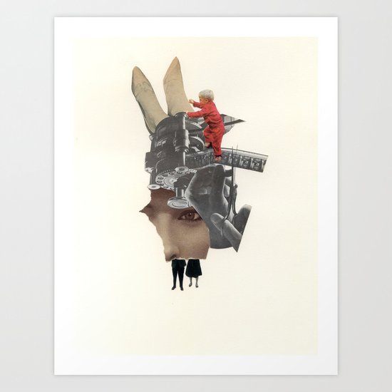 Five Fragments Art Print